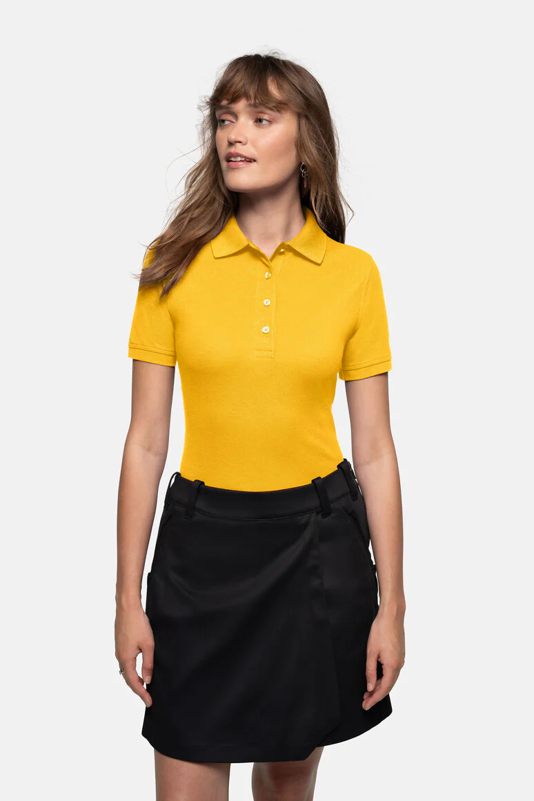 D.Poloshirt, 1/2 Arm, woman Mikralinar 216 HAKRO