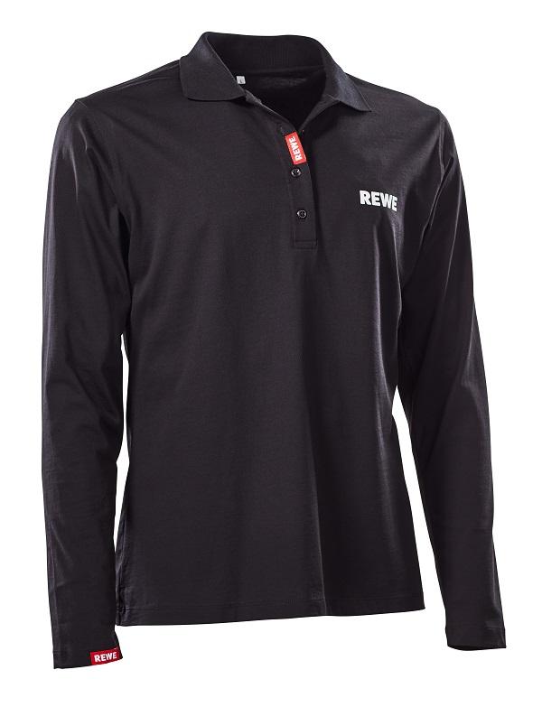 D.Poloshirt, 1/1 Arm, 4-Knopf, 50% Bio BW + REWE