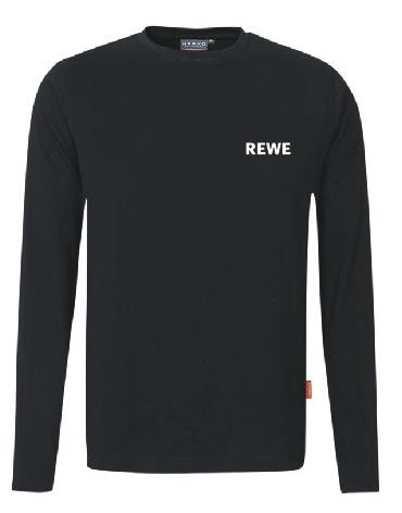 H. T-Shirt, 279 HAKRO, "REWE"  Brust + Rücken