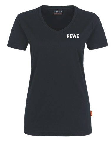 D. T-Shirt, 181 HAKRO, "REWE"  Brust + Rücken