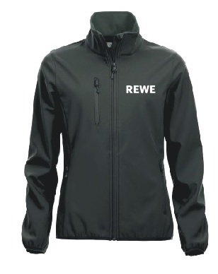 D.Softshell-Jacke, ECO, 0200915 "REWE"  Brust + Rücken