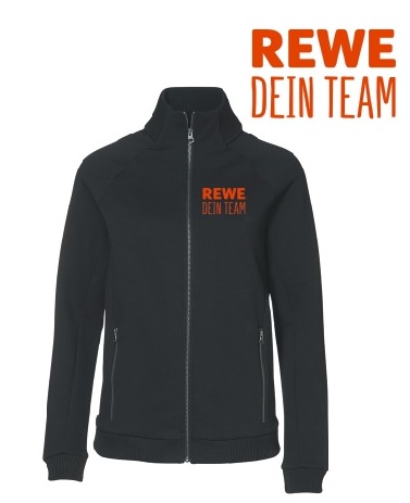 D.Cardigan, ID 0629, "REWE Dein Team"  Brust + Rücken