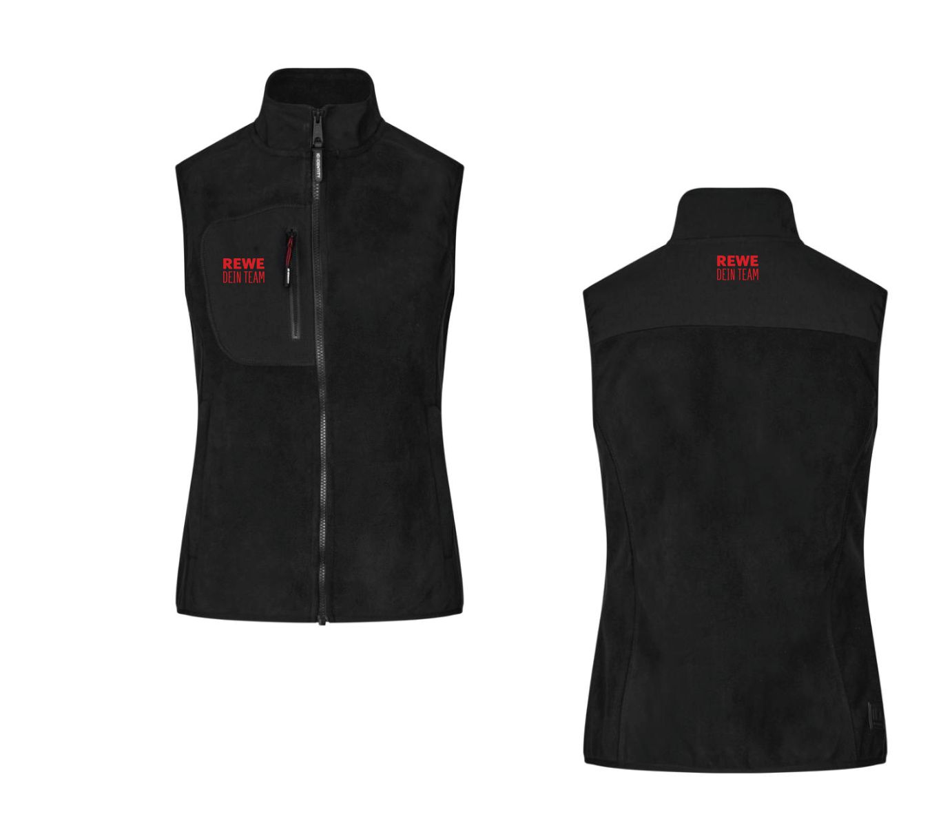 D.Fleece-Weste, ID 0747, REWE dein Team Brust+Nacken